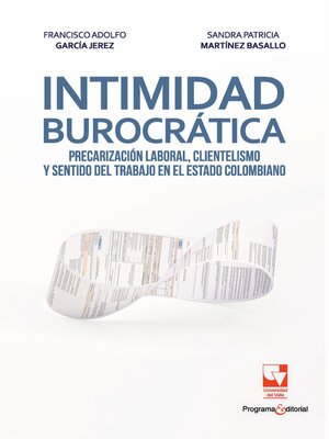 cover image of Intimidad burocrática
